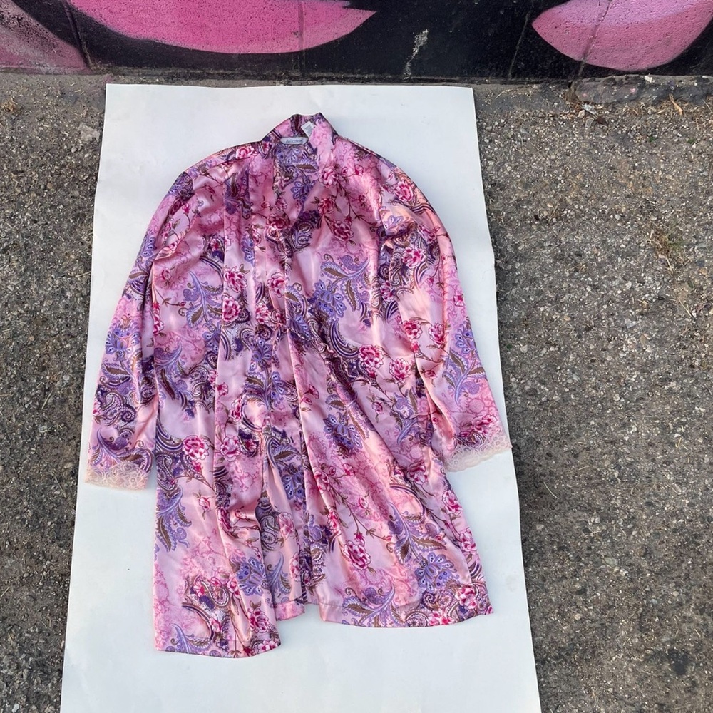 Pink and purple robe